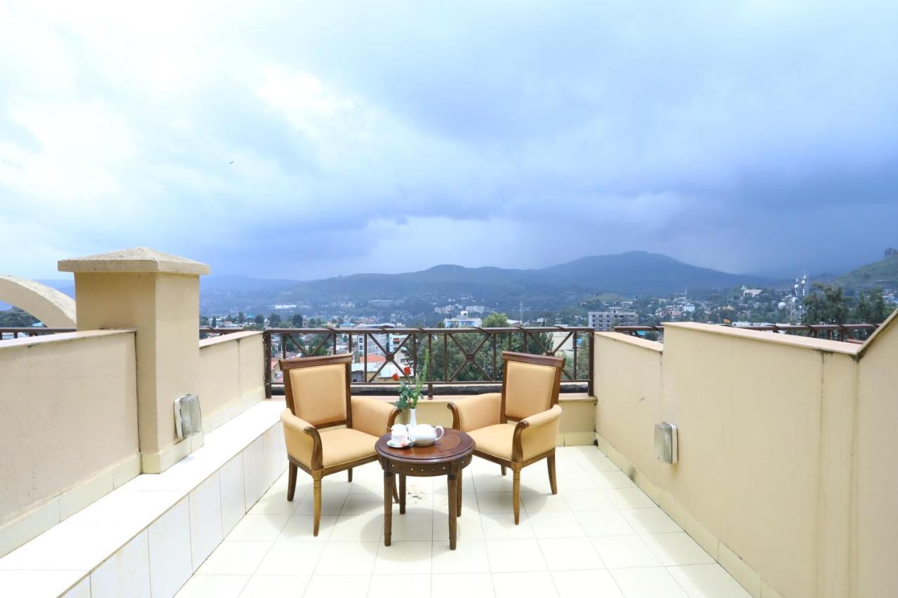 Taye Belay Hotel Gondar Exterior foto